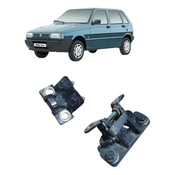 Dobradiça Da Porta Traseira Direita Fiat Uno Mille 2003