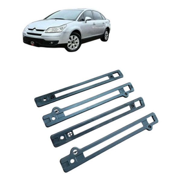Kit Acabamento Trilho Do Banco Citroën C4 Pallas 2008