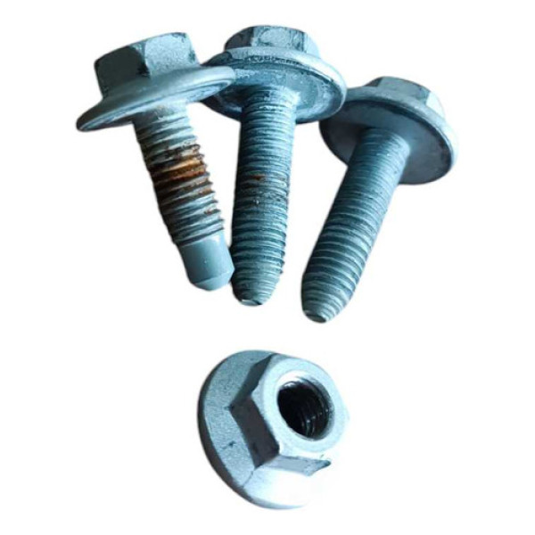  Jogo De Parafusos Da Dobradiça Porta Renault Logan 1.6 2021