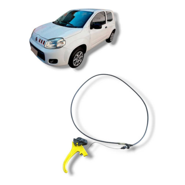 Cabo Fechadura Capô Fiat Uno Vivace 1.0 2015