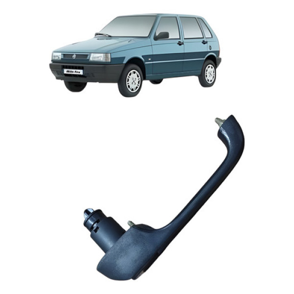 Maçaneta Externa Da Porta Traseira Esq Fiat Uno Mille 2003
