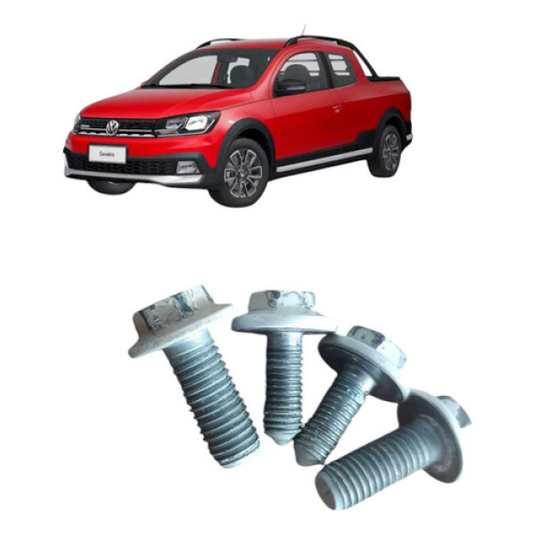 Jogo Parafuso Dobradica Porta Esq Vw Saveiro Cd Robust 2023