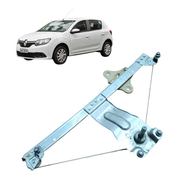 Máquina  Vidro Porta Traseira Direita Renault Sandero  2018