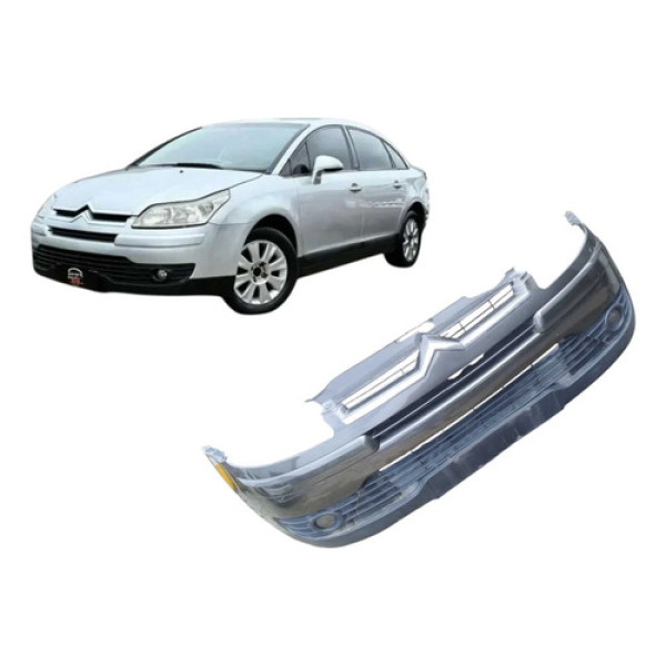 Para-choque Dianteiro Citroën C4 Pallas 2008 Cinza