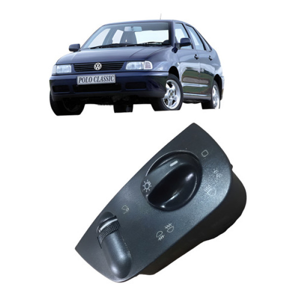 Botão Comando Das Luzes Volkswagen Polo Classic 1999