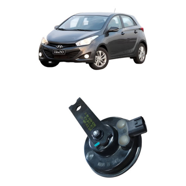 Buzina Sonora Alarme Hyundai Hb20 Ix35 2012 A 2019 Usado