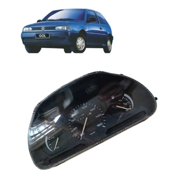 Painel De Instrumentos Do Volkswagen Gol 1996 Azul