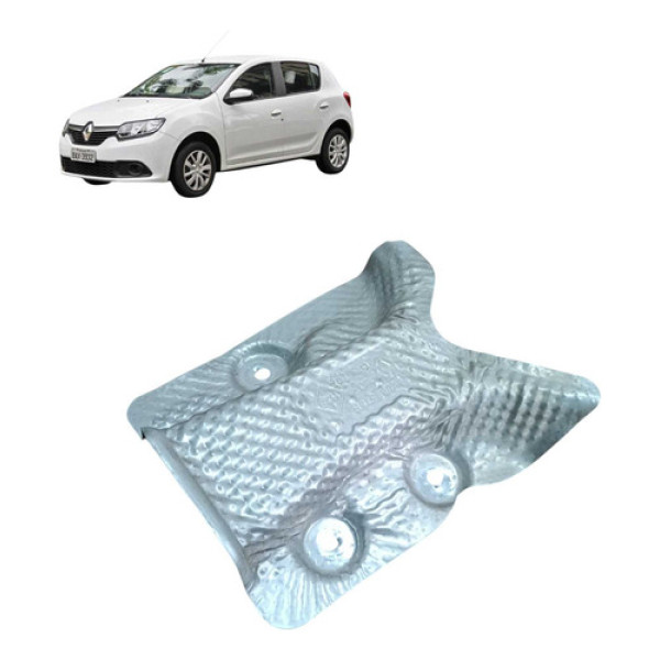 Defletor Calor Do Escape Renault Sandero  2018