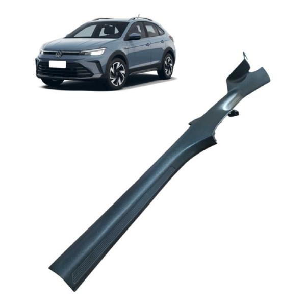 Acabamento Soleira Lado Esquerdo Volkswagen Nivus 2025 Preta