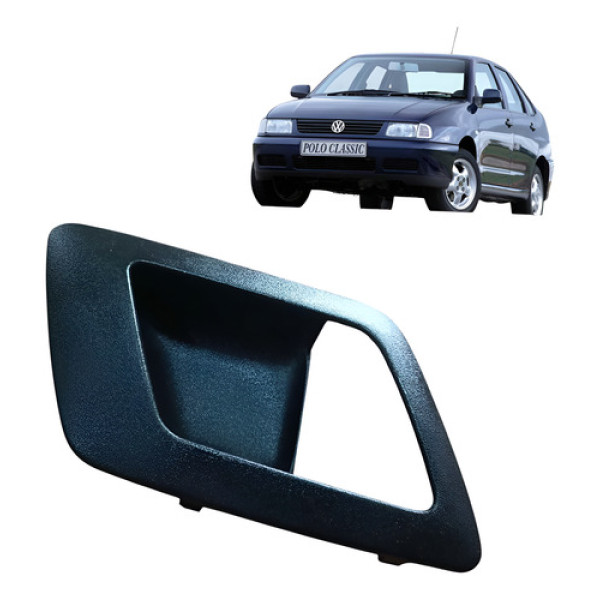 Moldura Maçaneta Interna Tras Direita Vw Polo Classic 1999