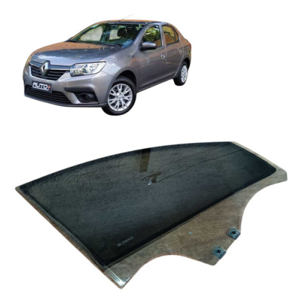 Vidro Porta Dianteiro Direito Renault Logan 1.6 2021