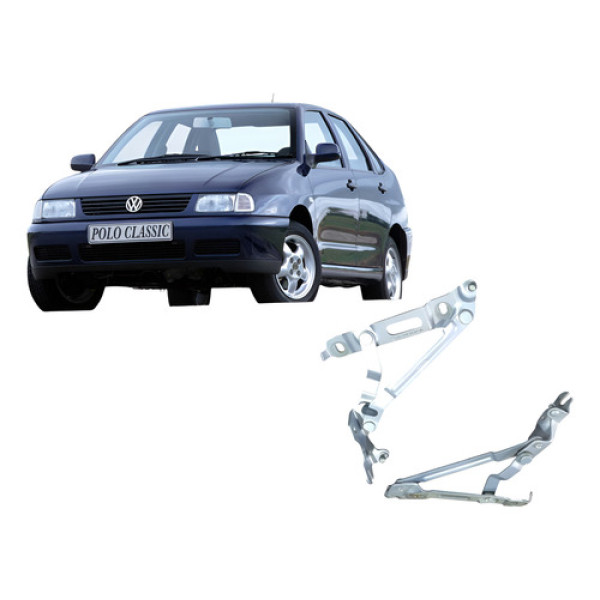 Par Dobradiça Tampa Traseira Volkswagen Polo Classic 1999