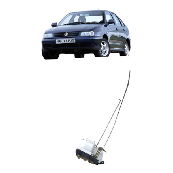 Fechadura Porta Tras Esquerda Volkswagen Polo Classic 1999