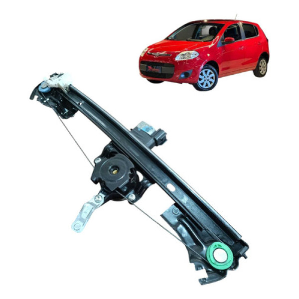 Máquina Vidro Dianteira Esquerda Fiat Palio Attract 1.0 2016