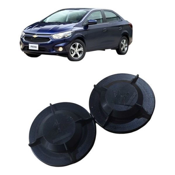 Par De Tampa Vedação Do Farol Chevrolet Prisma 2017