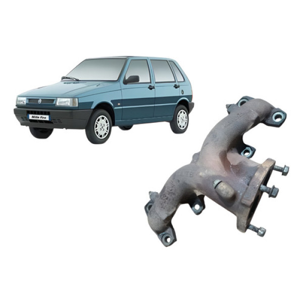 Coletor Escape Fiat Uno Mille 2003