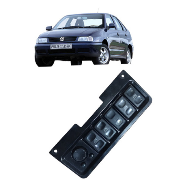 Botões Comando Do Retrovisor Volkswagen Polo Classic 1999