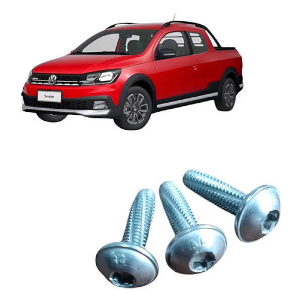 Parafuso Maçaneta Abert Tampa Tras Vw Saveiro Cd Robust 2023