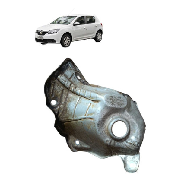 Defletor Coletor Do Escapamento Renault Sandero  2018