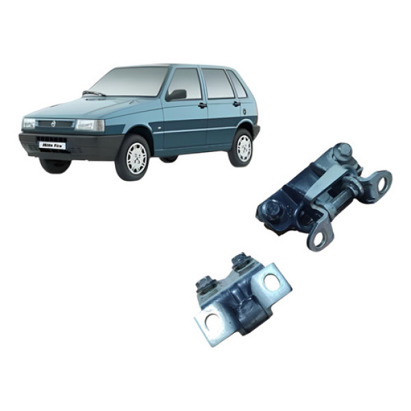 Par De Dobradiça Pt Dianteira Direita Fiat Uno Mille 2003