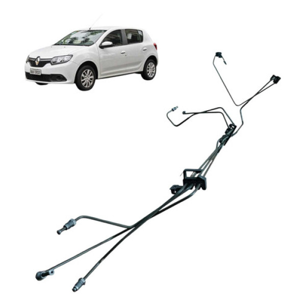 Conjunto Cano De Freio Abs Ld Direito Renault Sandero  2018