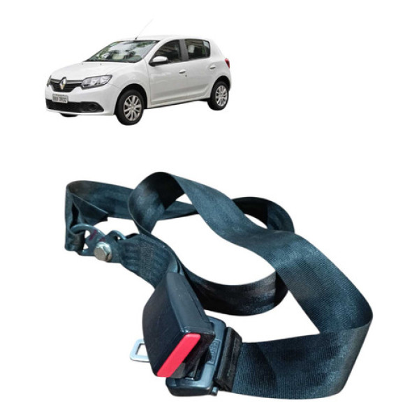 Fecho Cinto Segurança Traseiro Central Renault Sandero  2018