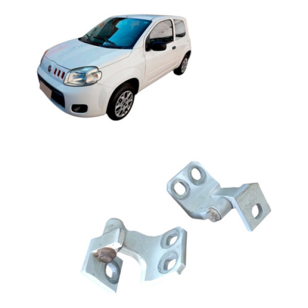 Par De Dobradiça Dianteira Esquerda Fiat Uno Vivace 1.0 2015