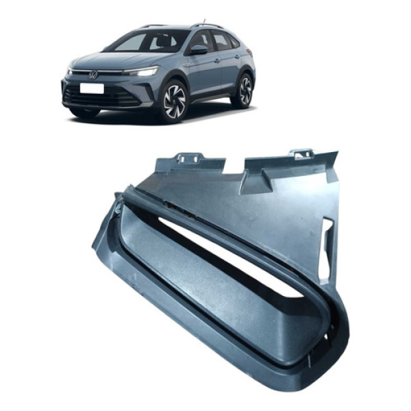 Cobertura Para-choque Com Detalhes Volkswagen Nivus 2025 Preta