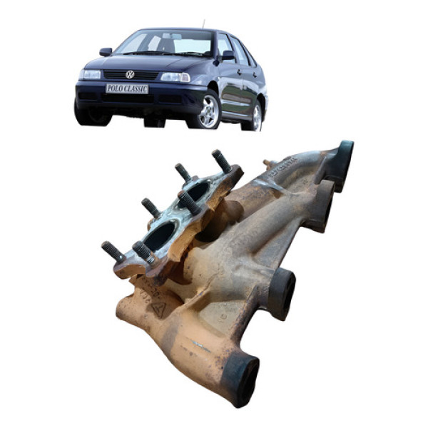 Coletor Do Escapamento Volkswagen Polo Classic 1.8 Ano 1999