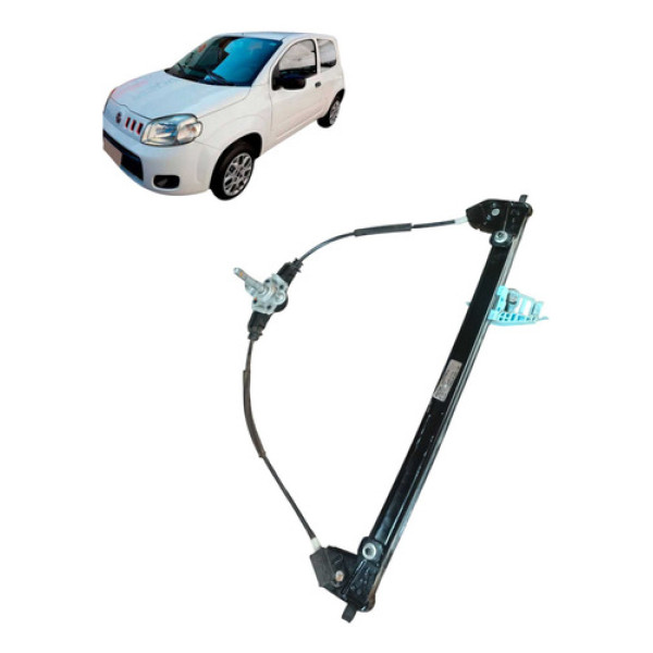 Maquina De Vidro Dianteira Direita Fiat Uno Vivace 1.0 2015