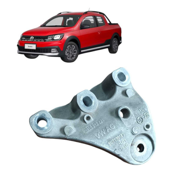 Suporte Coxim Alumínio Motor Vw Saveiro Cd Robust 2023