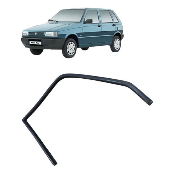 Borracha Canaleta Dianteira Direita Fiat Uno Mille 2003