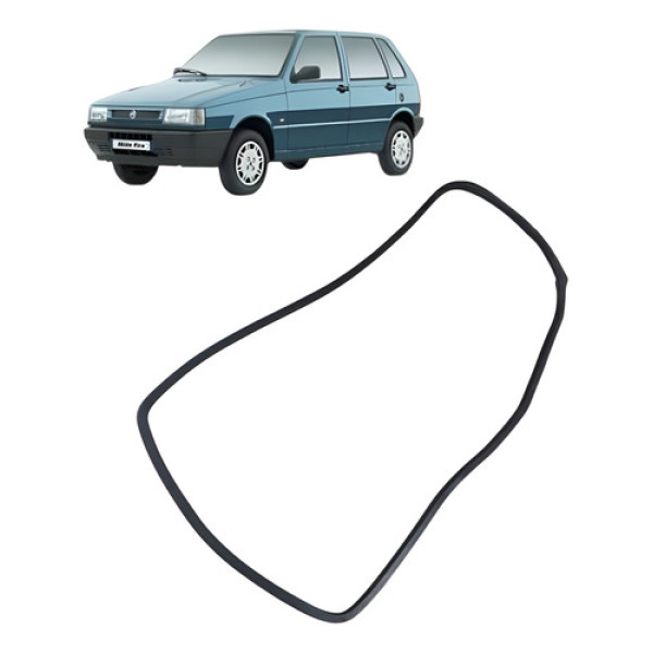 Borracha Carroceria Traseira Esquerda Fiat Uno Mille 2003