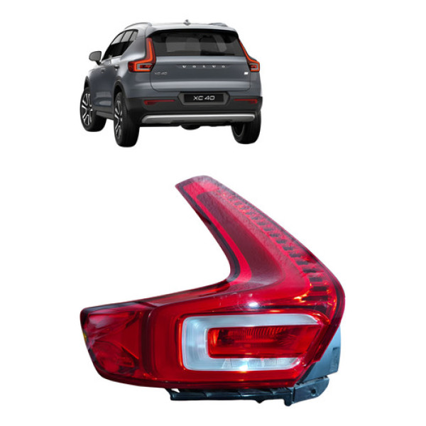 Lanterna Traseira Esquerda Volvo Xc40 R Design Híbrido 2022