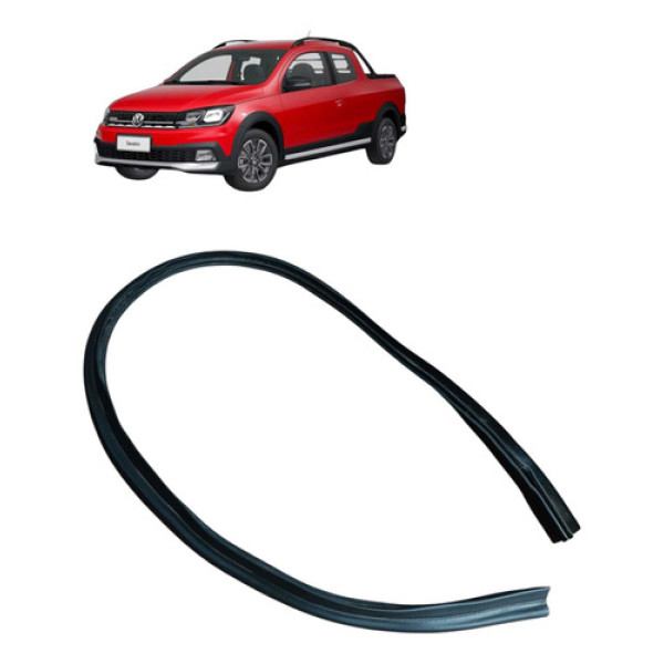 Borracha Vedação Capôchurrasqueira Vw Saveiro Cd Robust 2023