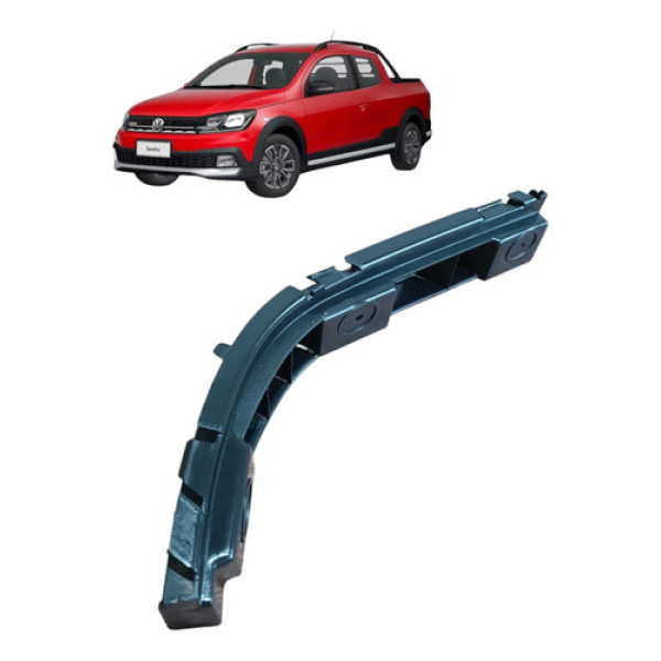 Guia Parachoque Traseiro Esquerdo Vw Saveiro Cd Robust 2023