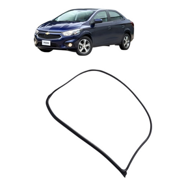 Borracha Pingadeira  Porta Dianteira Esquerda Prisma 1.4 Eco