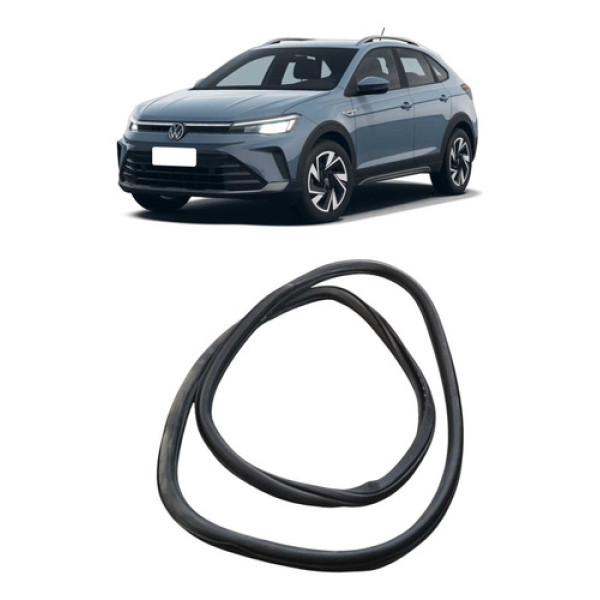 Borracha Carroceria Porta Traseira Esquerda Vw Nivus 2025