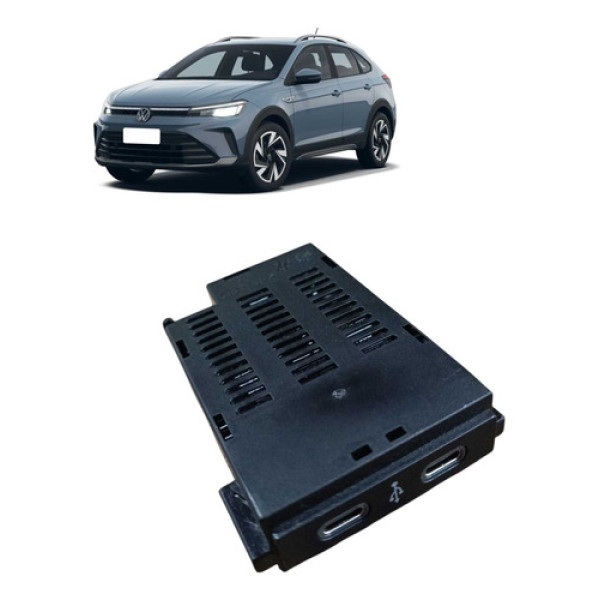 Entrada Usb Dupla Volkswagen Nivus 2025