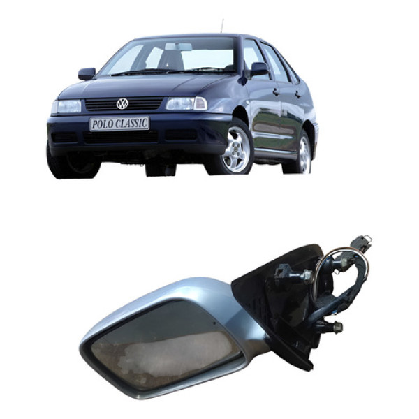 Retrovisor Eletrico Diant Esq Volkswagen Polo Classic 1999
