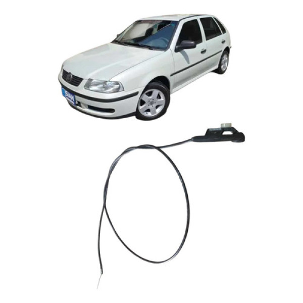 Cabo Fechadura Capô Volkswagen Gol 2000