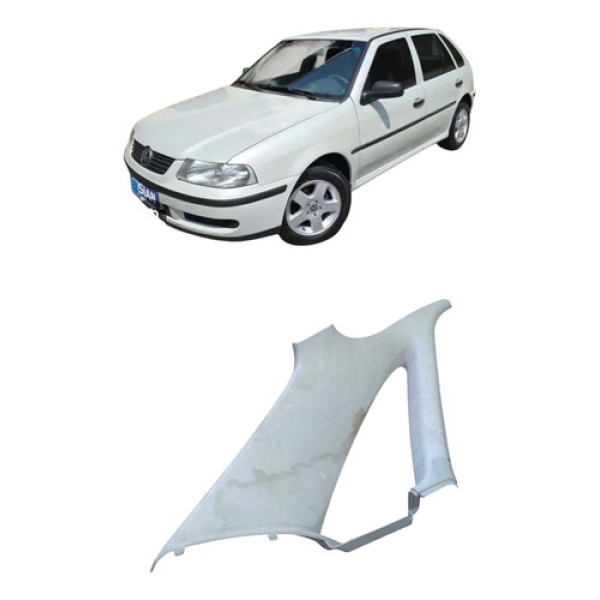 Moldura Traseira Esquerda Vw Gol Ano 2000