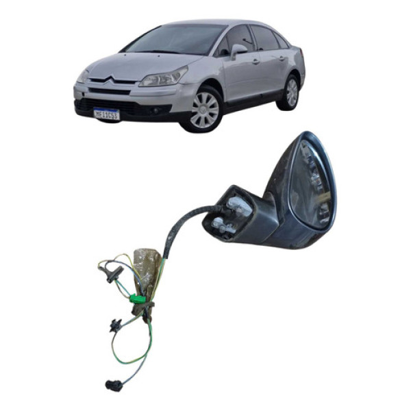 Retrovisor Dianteiro Esquerdo Citroën C4 Pallas 2008