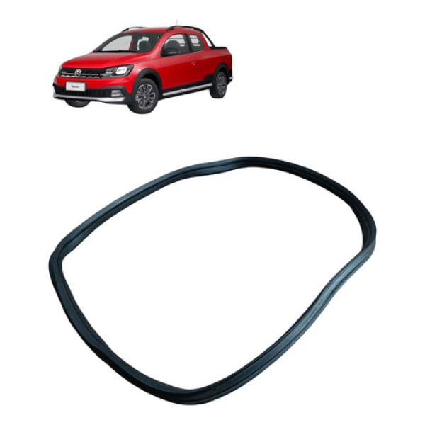 Borracha Vidro Janela Tras Esq Vw Saveiro Cd Robust 2023