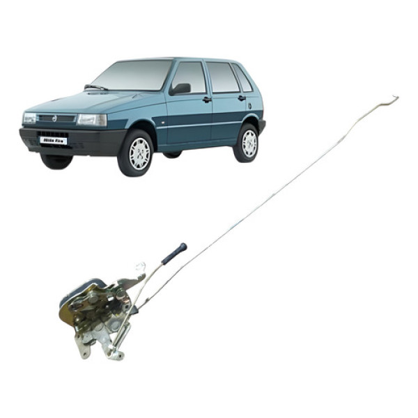 Fechadura Da Porta Dianteira Direita Fiat Uno Mille 2003