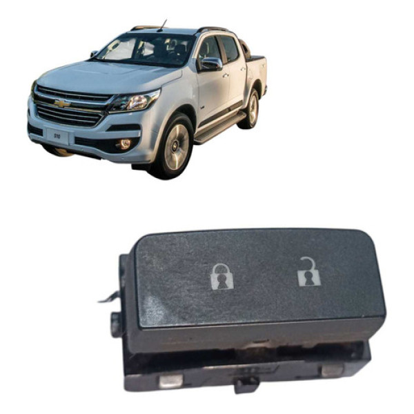 Botão  Trava  Porta Chevrolet  S10 Ltz Fd4a 2018