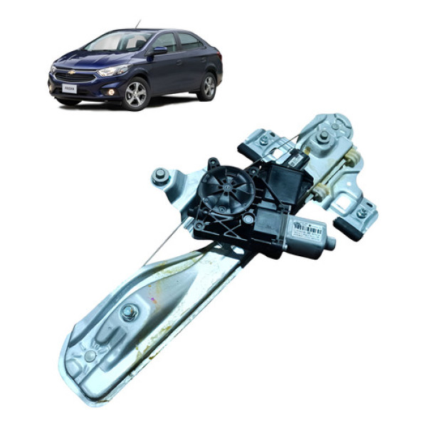 Máquina Da Porta Tras Esquerda Chevrolet Prisma 2017
