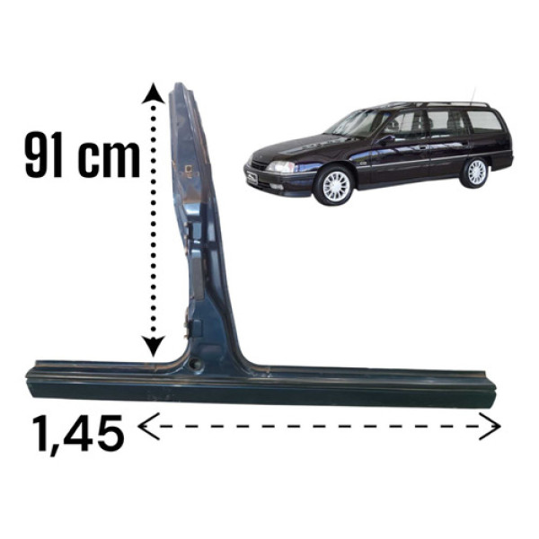 Retalho T Coluna Direita Chevrolet Omega Suprema Gls 1995