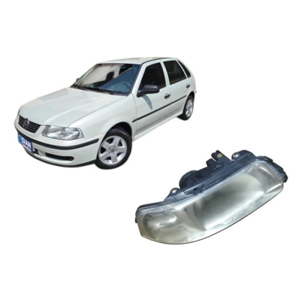 Farol Dianteiro Direito Volkswagen Gol 2000