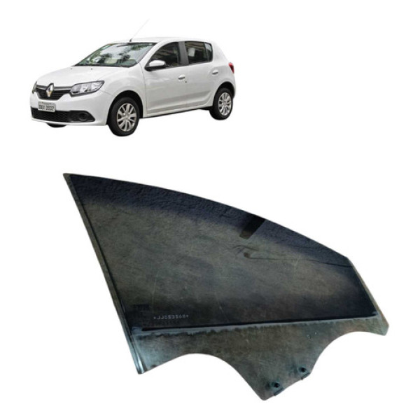 Vidro Porta Dianteira Direita Renault Sandero  2018